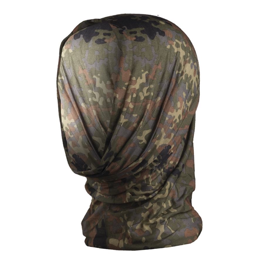 Pañuelo HEADGEAR multifuncional verde en diseño tubular sin costuras