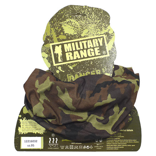 Pañuelo tubular HEADGEAR multifuncional ACR vz95 en patrón bosque