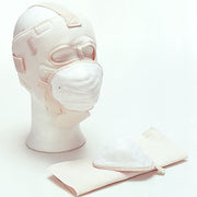 Máscara facial US blanca acolchada - protección contra el frío