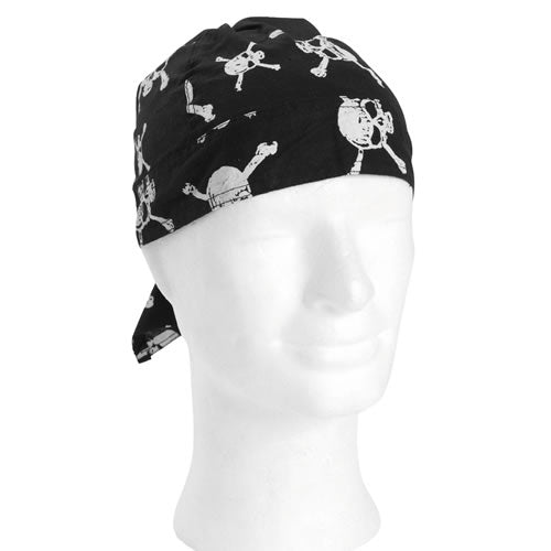 Pañuelo Headwrap calaveras de algodón - vista del producto
