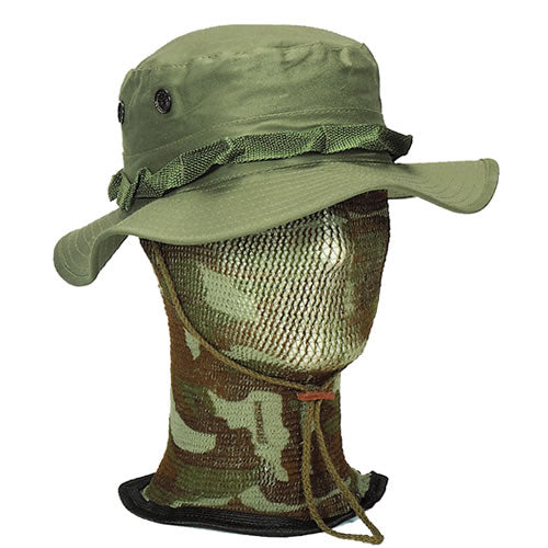 Pasamontañas SPANDO camuflaje Woodland en malla de nylon transpirable