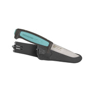 Cuchillo FLEX acero inoxidable azul con hoja flexible y funda con clip