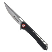 Navaja plegable RED EYE ultrafina táctica con hoja lisa