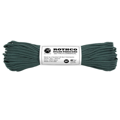 Cuerda Paracord de nylon 550LB ø 4 mm, 30 m