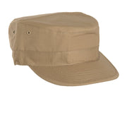 Gorra BDU rip-stop KHAKI, 100% algodón, estilo US BDU, cómoda y resistente