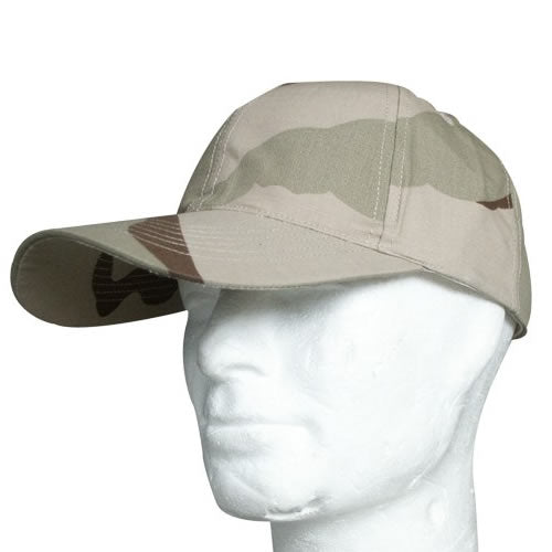 Gorra baseball camuflaje sueco con visera grande, tejido resistente y 100% algodón