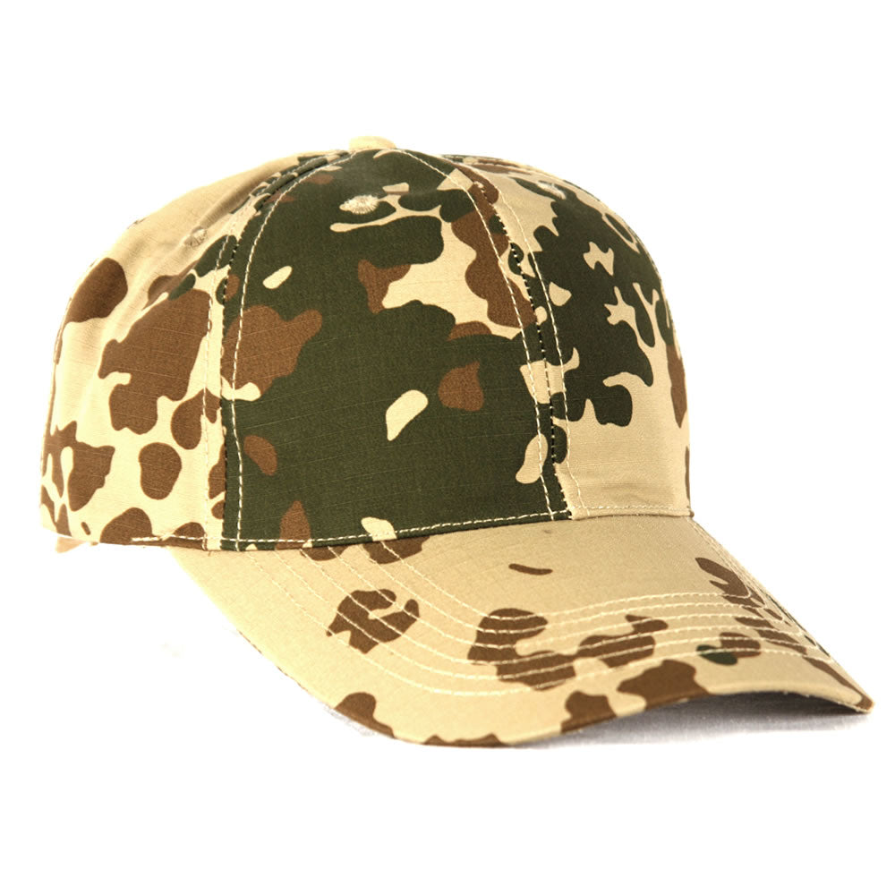 Gorra de béisbol de algodón Tropentarn con visera - camuflaje desértico alemán