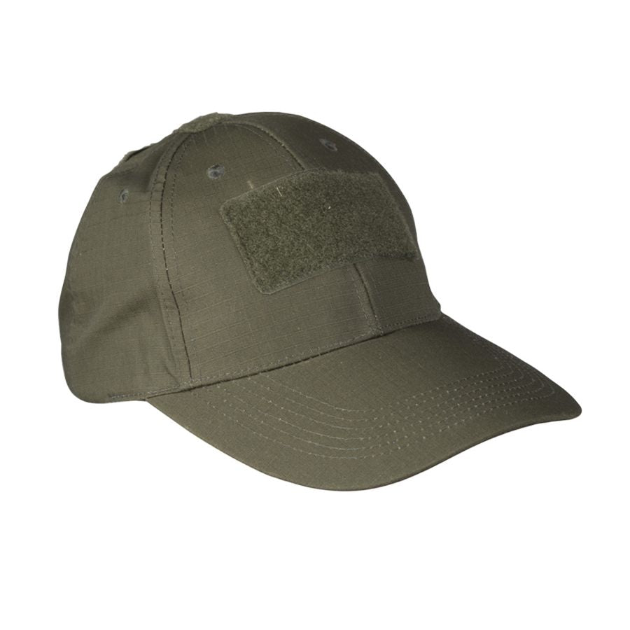 Gorra táctica rip-stop seis paneles estilo béisbol, color verde (Operator)