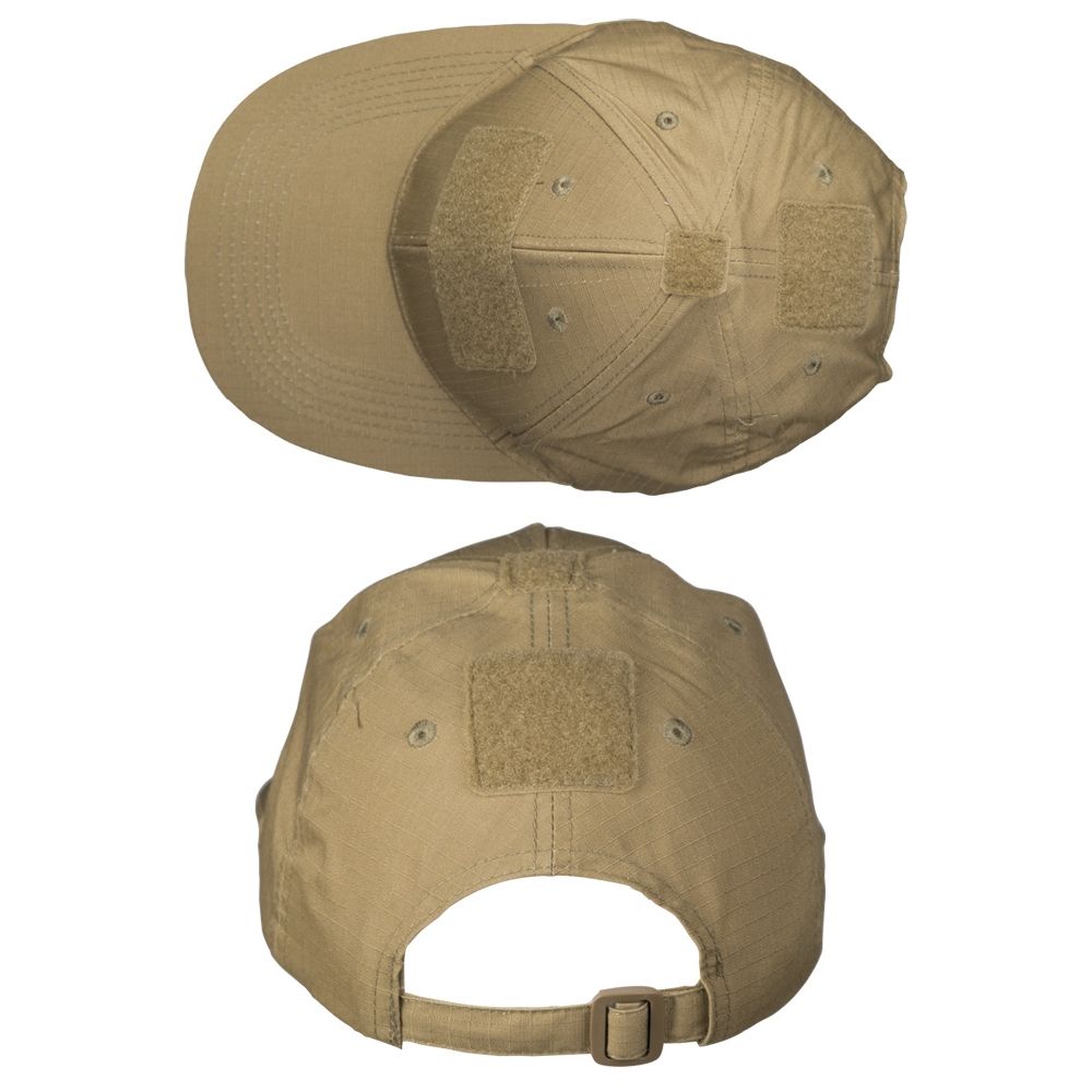 Gorra táctica rip-stop seis paneles color Coyote Brown - OPERATOR (ID 12319005)