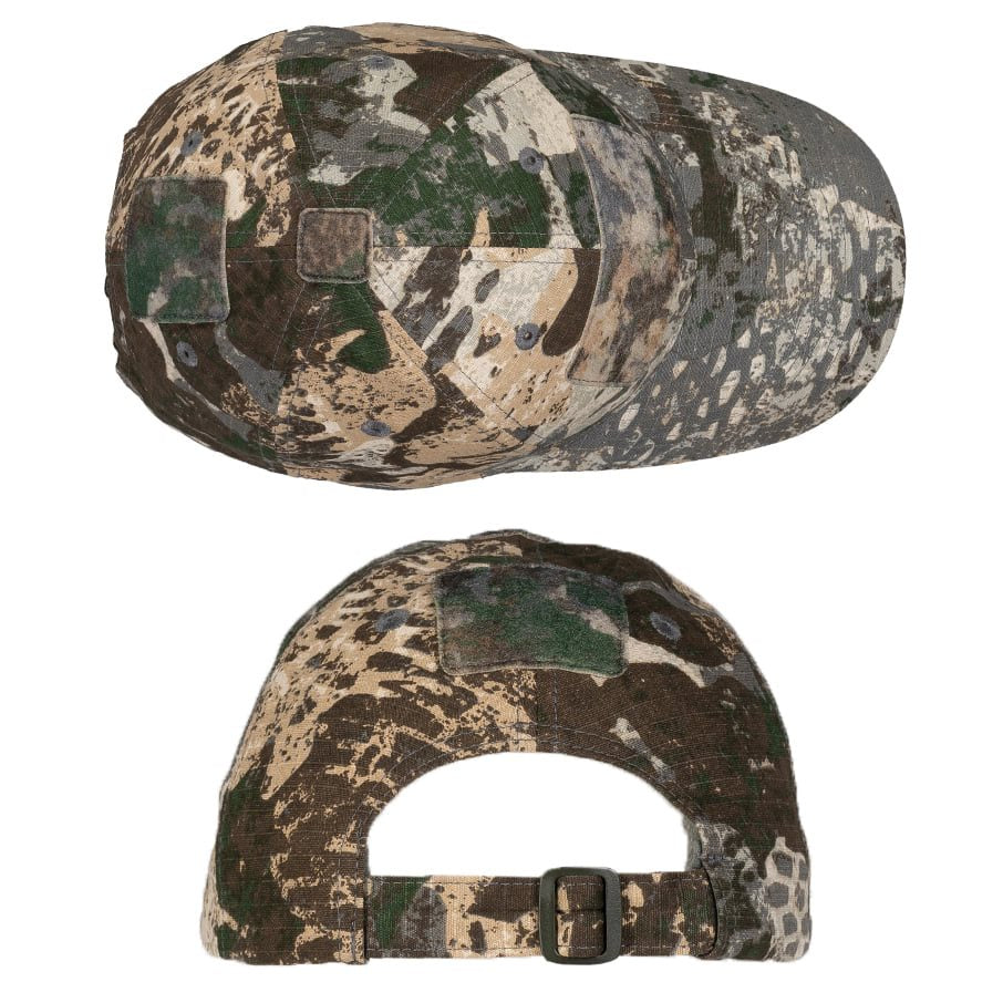 Gorra táctica rip-stop seis paneles OPERATOR camuflaje WASP