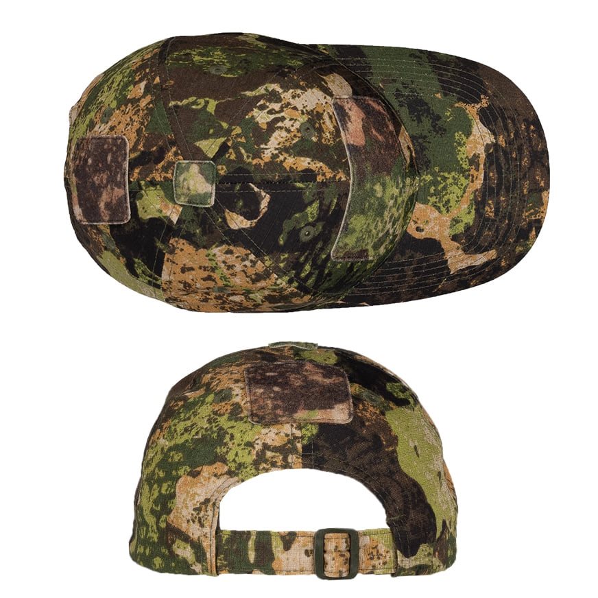 Gorra táctica rip-stop seis paneles camuflaje WASP Z3A