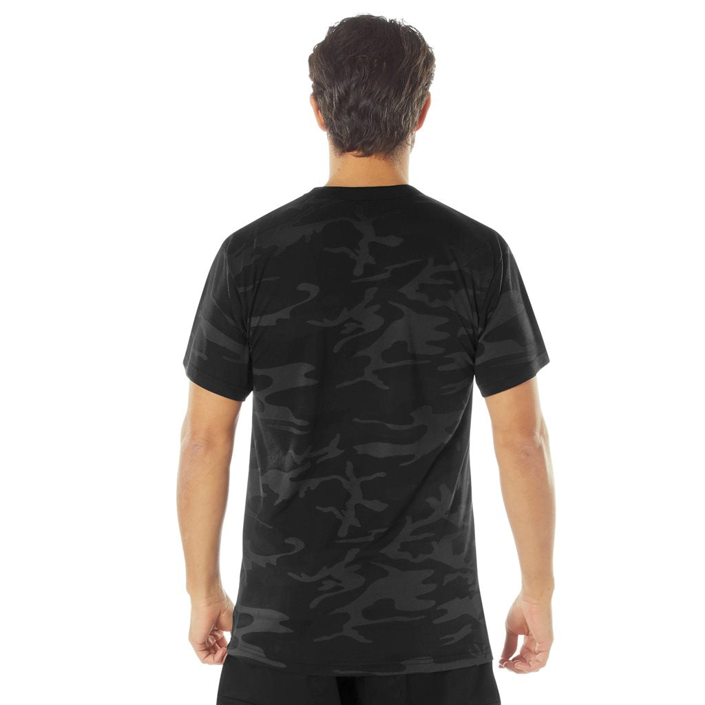 Camiseta funcional prolongada Dry Moisture Wicking vista frontal