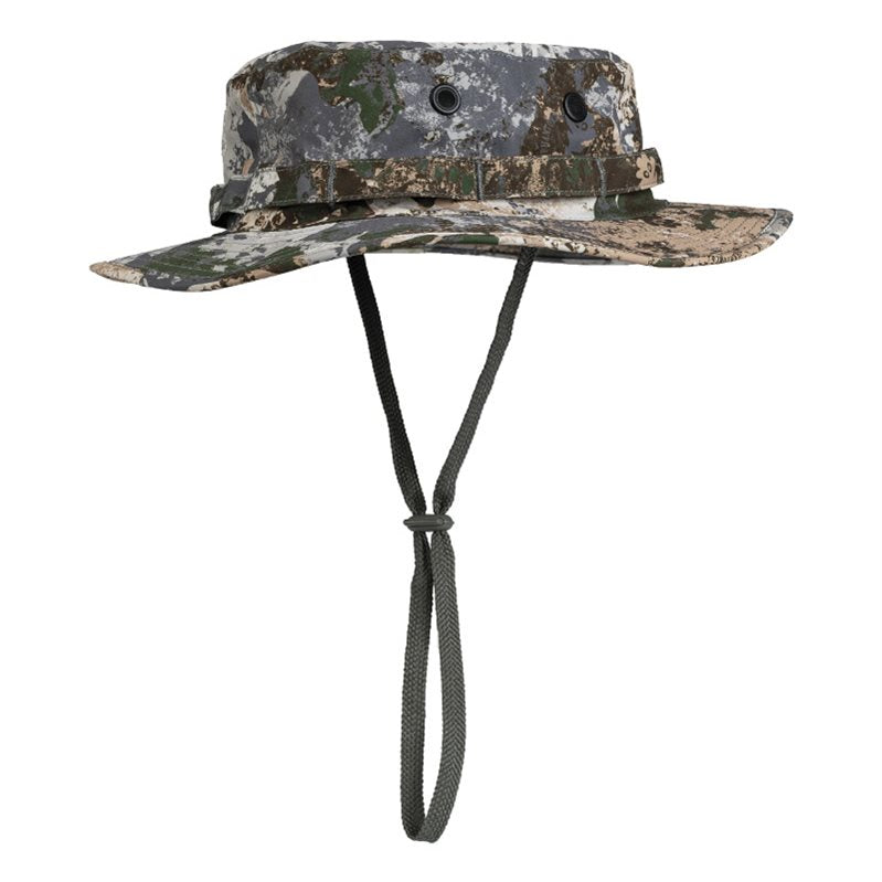 Sombrero US GI rip-stop plegable con ala ondulada y cinta con ojales