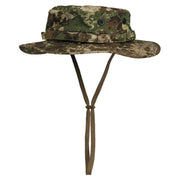 Sombrero tipo GI Rip-Stop CIV-TEC WAP I Z2, ala ondulada, plegable y con cinta inferior con ojales