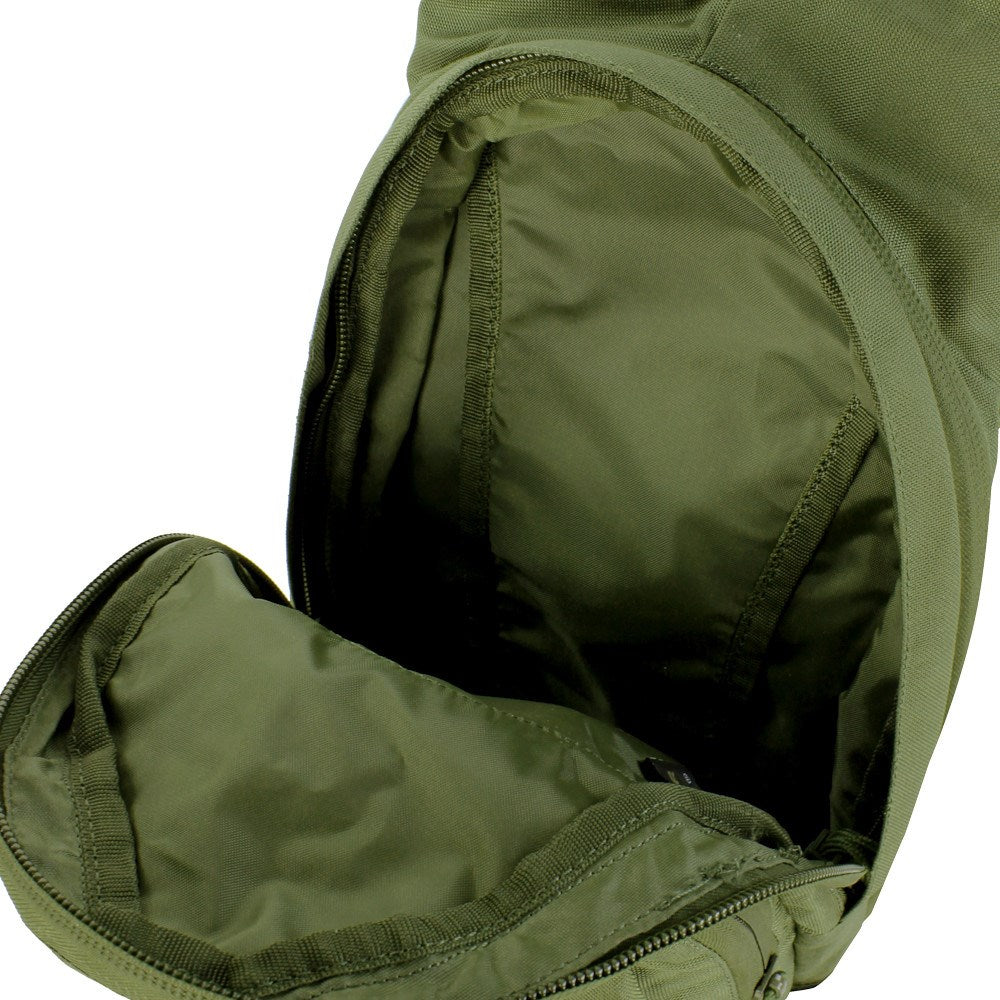 Mochila táctica HYDRATION verde con depósito de hidratación 2,5 l