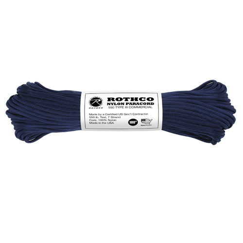 Cuerda Paracord de nylon 550LB ø 4 mm, 30 m