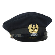 Gorra marinera MARINE oscura con insignia