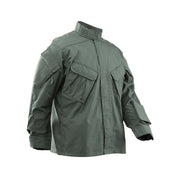 Blusa táctica Tru-Spec TRU XTREME rip-stop verde, mezcla 50/50 algodón-nylon