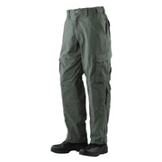 Pantalones TRU Xtreme rip-stop verdes, mezcla 50% nylon y 50% algodón