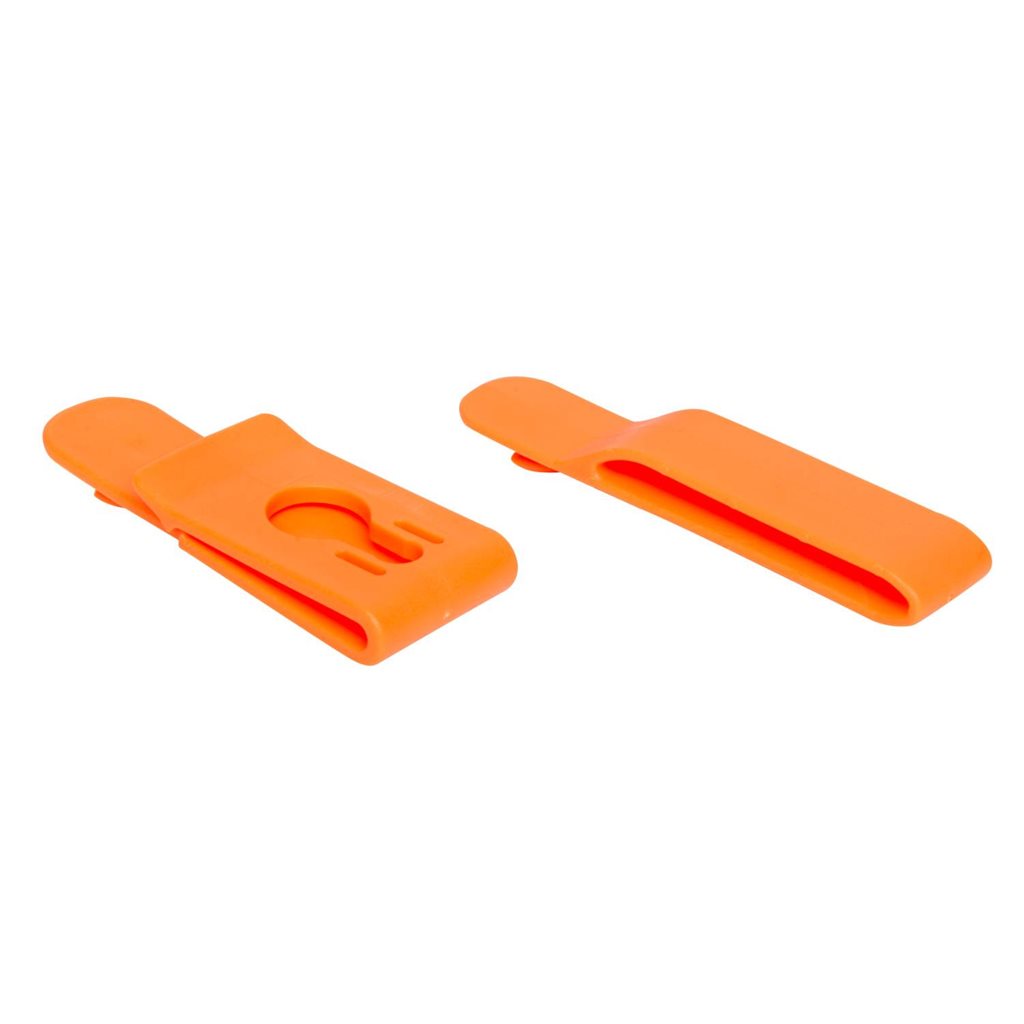 Cuchillo bushcraft naranja MORA con hoja acero Sandvik 12C27 y funda de plástico