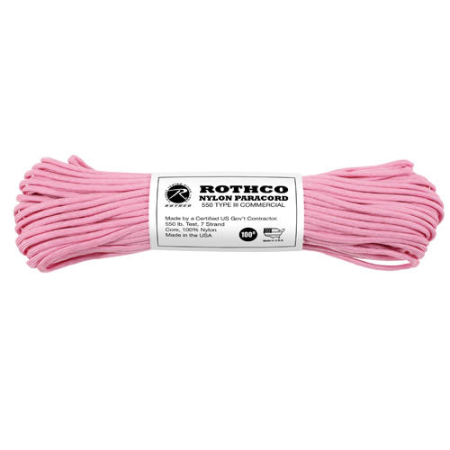 Cuerda Paracord de nylon 550LB ø 4 mm, 30 m