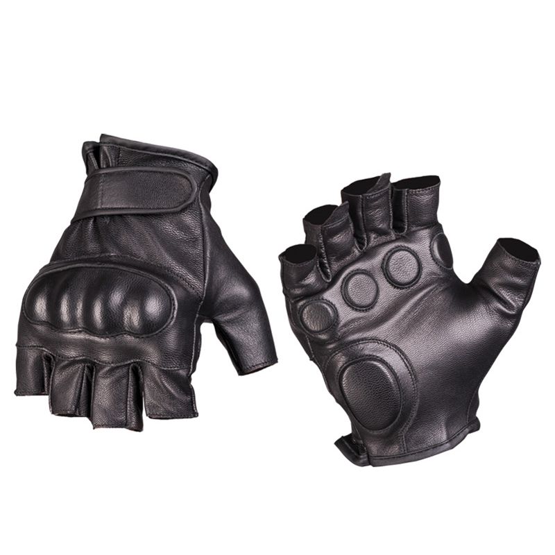 Guantes tácticos sin dedos negros MIL-TEC