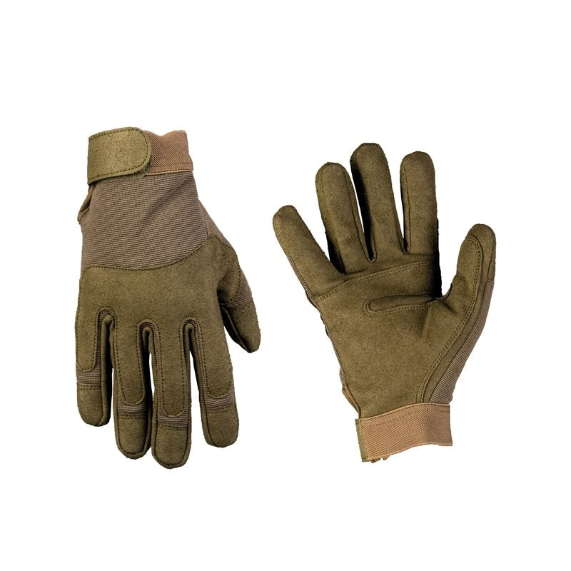 Guantes ARMY verdes tácticos con correa de velcro