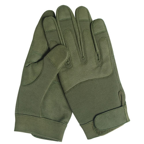 Guantes ARMY verdes tácticos con correa de velcro