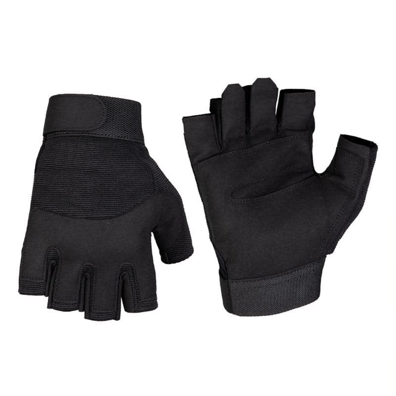 Imagen de guantes ARMY sin dedos negros (MIL-TEC)