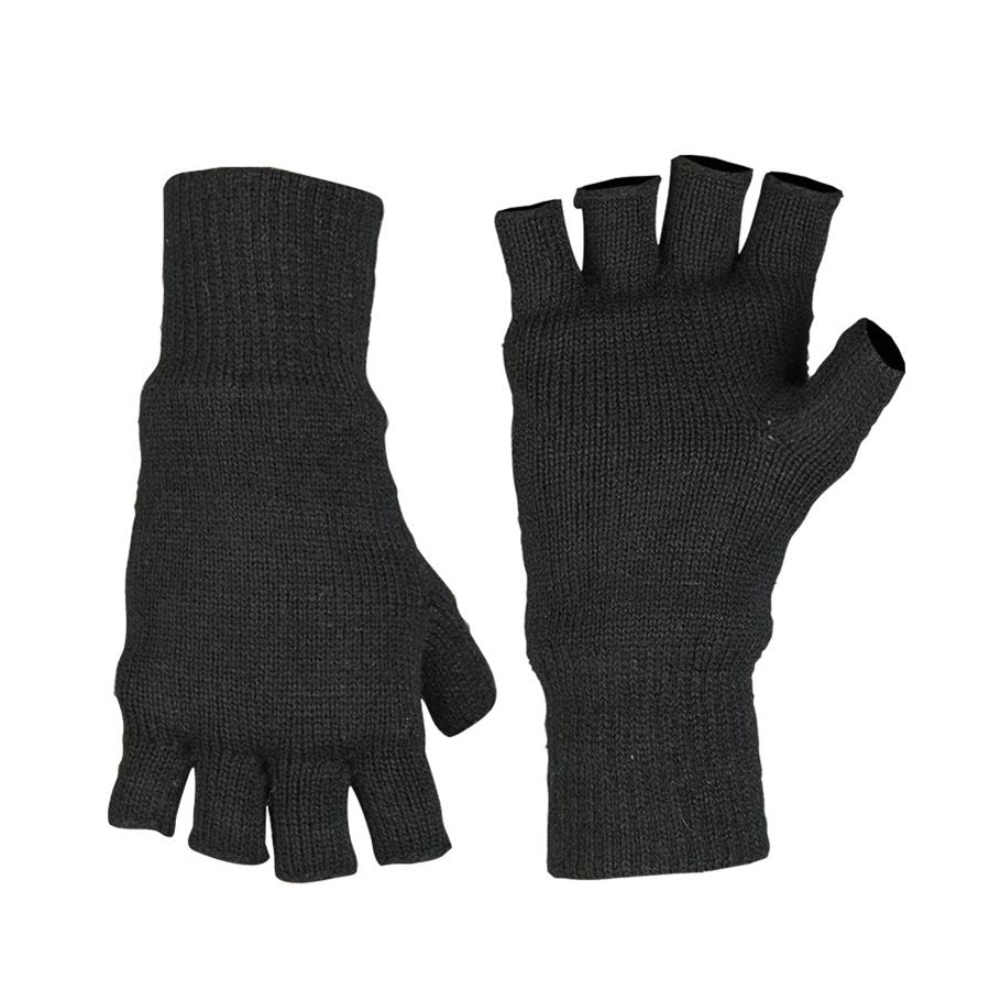 Guantes sin dedos Thinsulate negros - ID 12540002