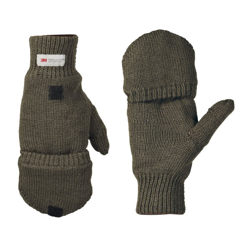 Guantes KAPP ZEENÉ con solapa, acrílico con forro Thinsulate y palma forrada en piel