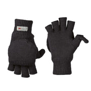 Guantes KAPP con solapa abatible y forro Thinsulate, color negro. Imagen del producto 12545002