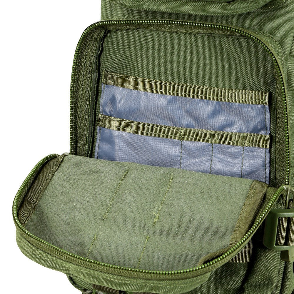 Mochila táctica Assault Compact Modular Verde de Condor