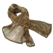 Bufanda de red camuflaje Baracuda 190x90cm, vista extendida