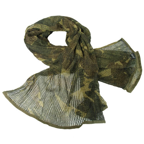 Bufanda de red camuflaje Baracuda 190x90cm, vista extendida