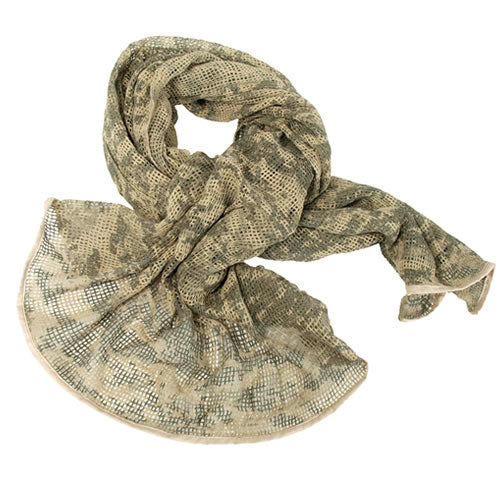 Bufanda de red camuflaje Baracuda 190x90cm, vista extendida