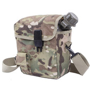 Funda MOLLE para cantimplora 2qt en nylon con correa ajustable y bolsillo lateral