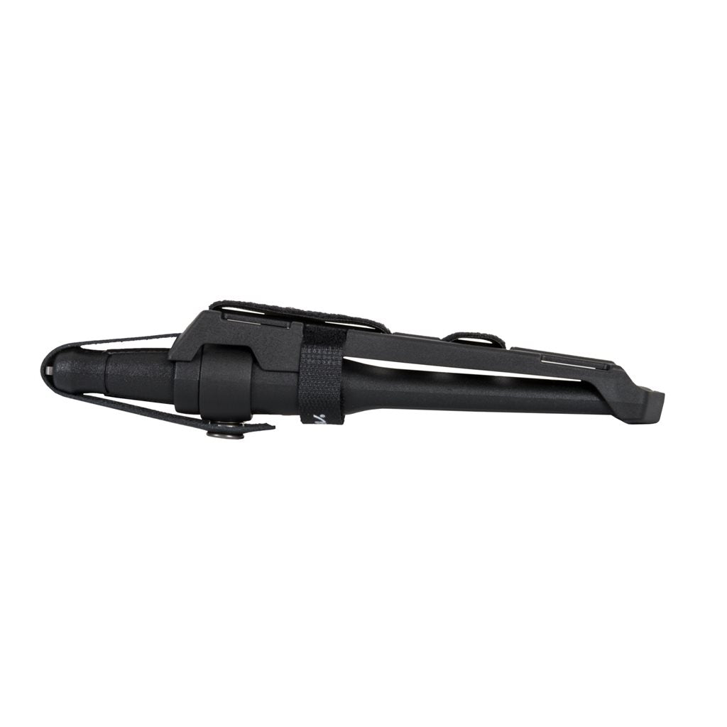 Cuchillo Mora Garberg Multi-Mount negro, acero inoxidable 12C27, mango ergonómico y funda incluida