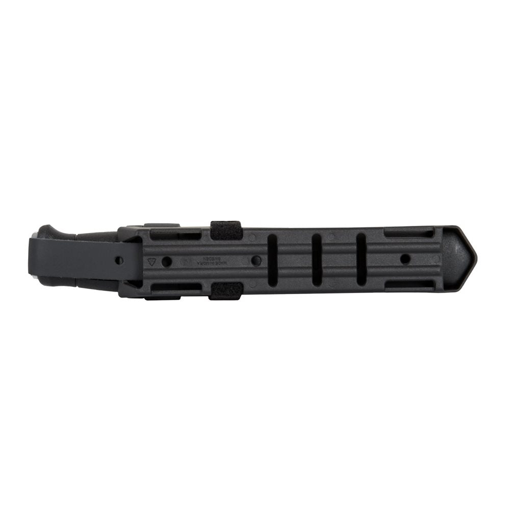 Cuchillo Mora Garberg Multi-Mount negro, acero inoxidable 12C27, mango ergonómico y funda incluida