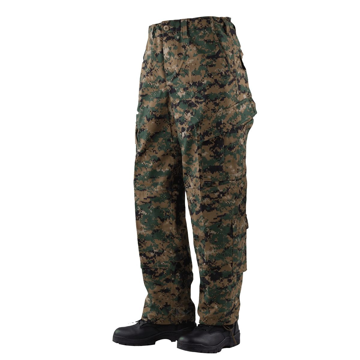 Pantalones TRU P/C rip-stop Digital Woodland, vista frontal