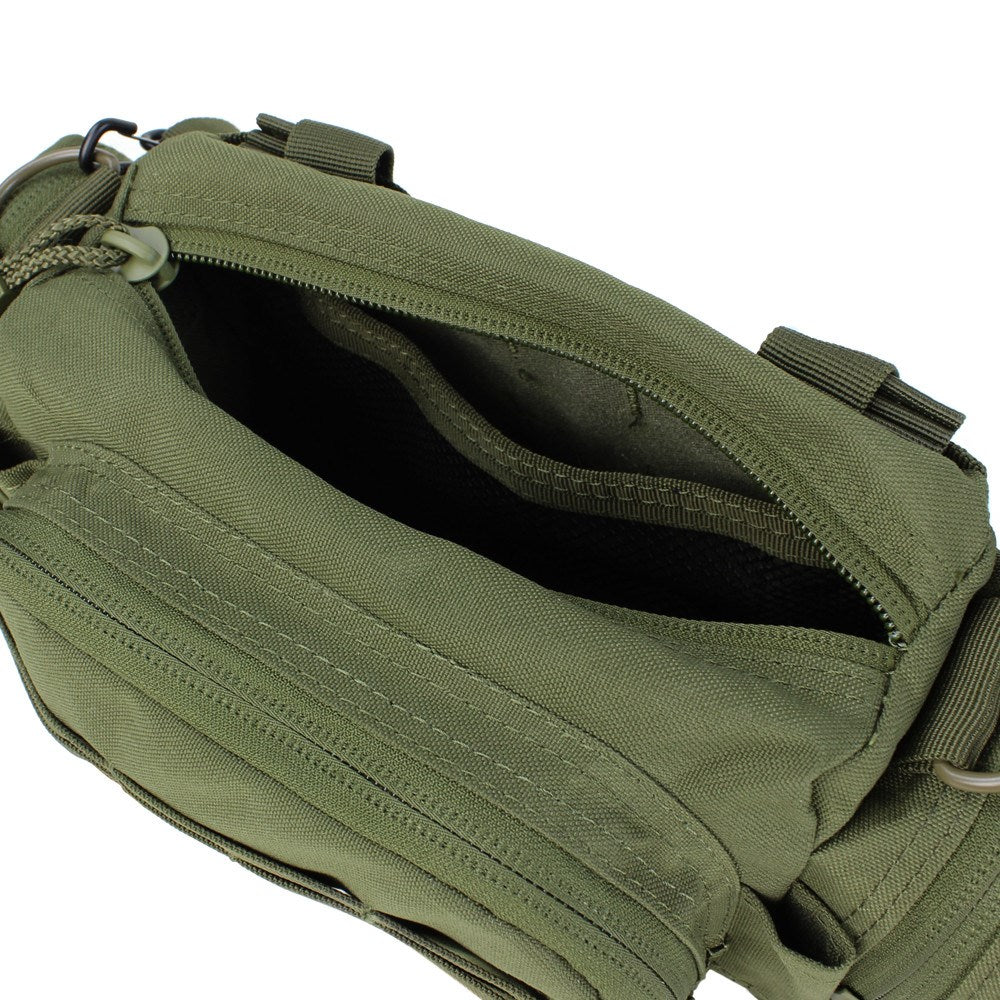 Riñonera táctica MOLLE DEPLOYMENT en verde
