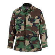 Blusa BDU Woodland rip-stop 50% nylon 50% algodon