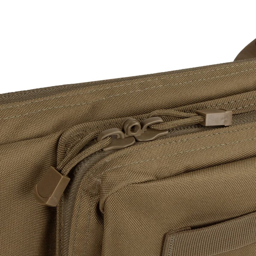 Bolsa para rifle 105 cm verde con 3 bolsillos modulares desmontables y correa