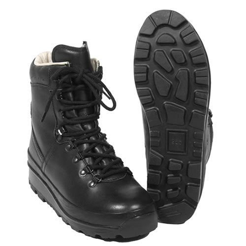 Botas BW Laminat negras con plantilla extraíble