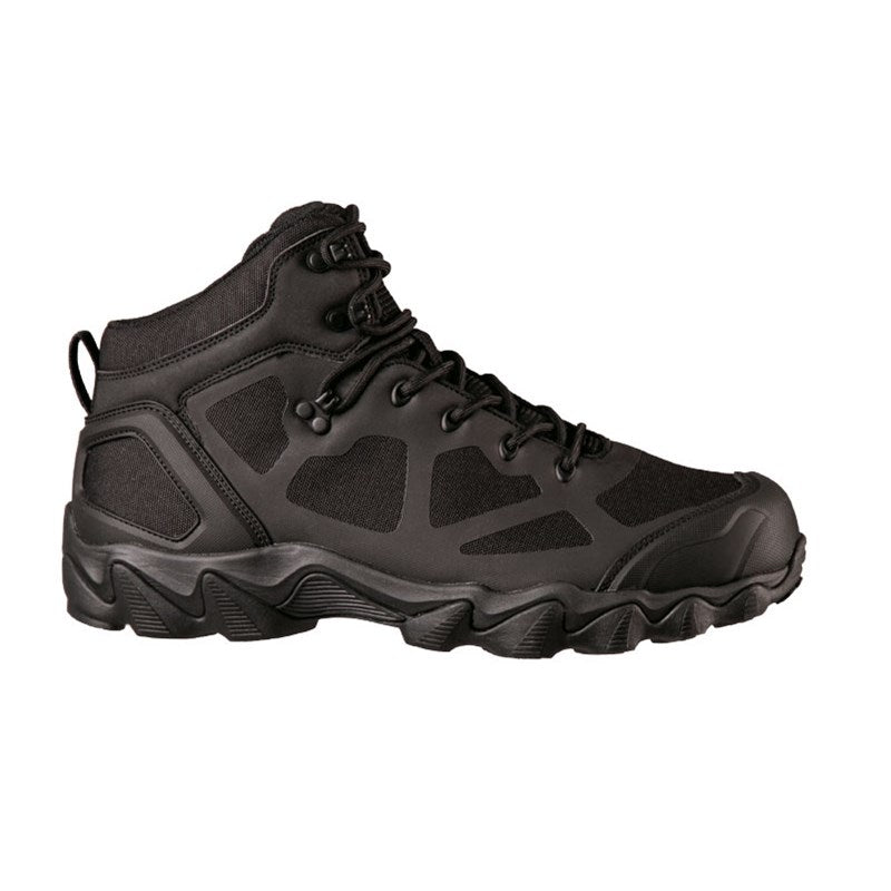 Botas tobilleras CHIMERA MID negras con refuerzos en puntera y talón