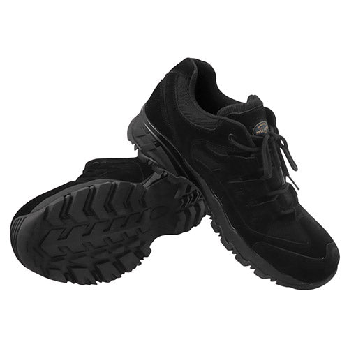 Boty TROOPER nízké 2,5 in en negro, zapato bajo con cordones y suela goma/EVA