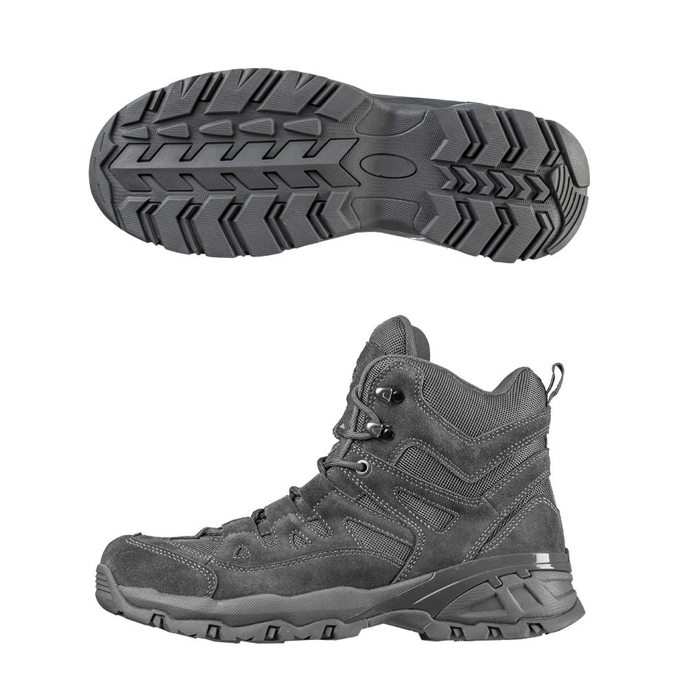 Botas SQUAD 5'' gris - piel de vacuno y poliéster, suela goma/EVA