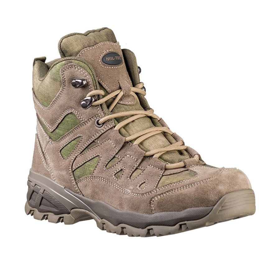 Botas SQUAD 5'' A-TACS FG® - parte superior cuero bovino y poliéster, suela goma/EVA