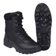 Botas SWAT altas negras con forro Thinsulate y suela de goma amortiguada