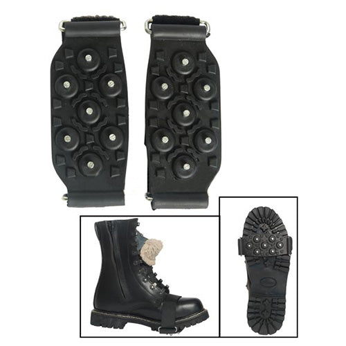 Antideslizantes para puntas de zapatos con sujeción por velcro, tamaño pequeño